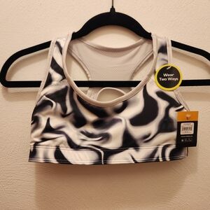 NWT Athletic Works Girls Sports Bra Large